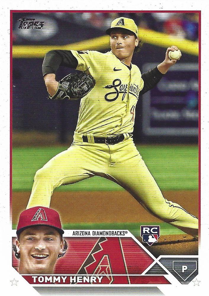 Tommy Henry #336 Arizona Diamondbacks | 2023 Topps