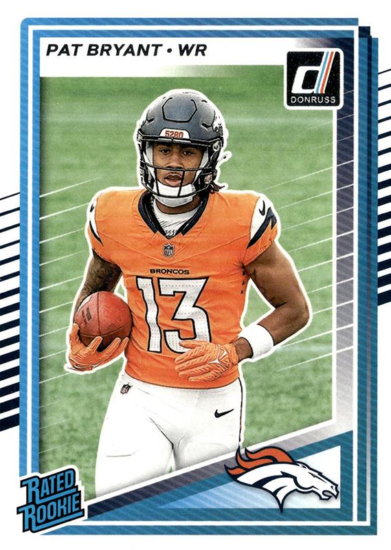 Pat Bryant #336 Denver Broncos | 2025 Donruss | NFL Football