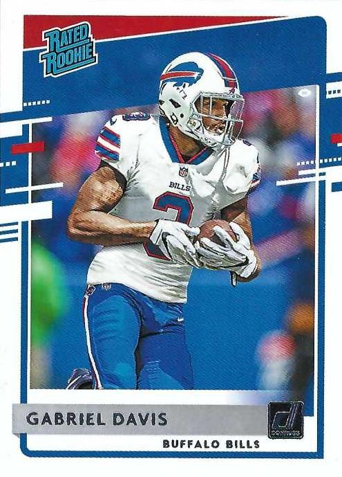 Gabriel Davis #337 Buffalo Bills | 2020 Panini Donruss | NFL Football