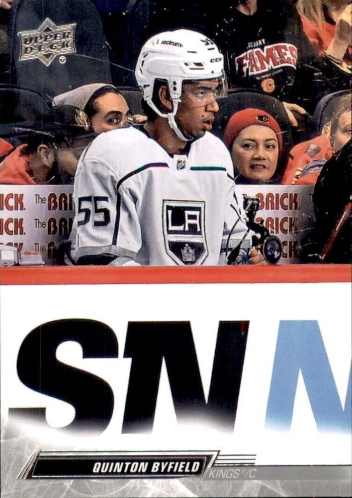 Quinton Byfield Penalty Box #337 Los Angeles Kings | 2022-23 Upper Deck
