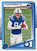 Tyler Warren #337 Indianapolis Colts | 2025 Donruss | NFL Football