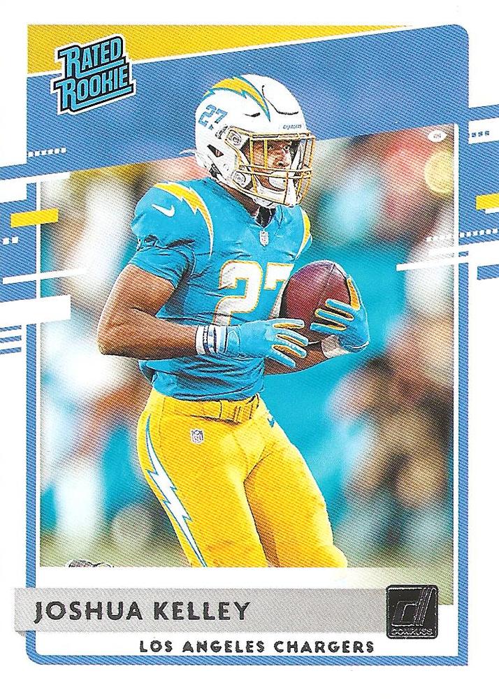 Joshua Kelley #338 Los Angeles Chargers | 2020 Panini Donruss | NFL Football