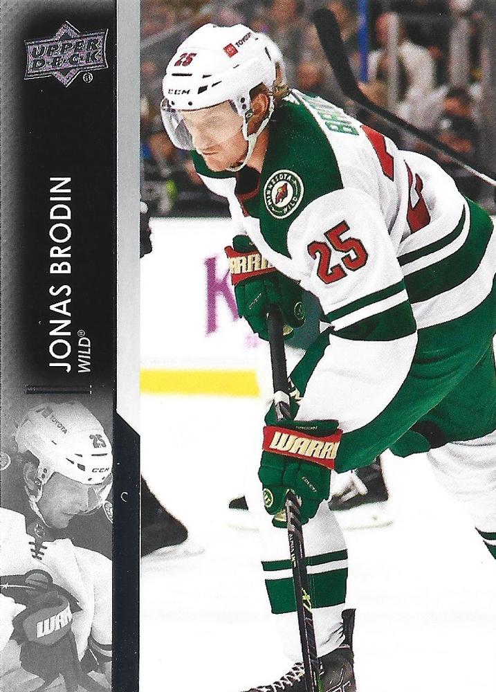 Jonas Brodin #338 Minnesota Wild | 2021-22 Upper Deck