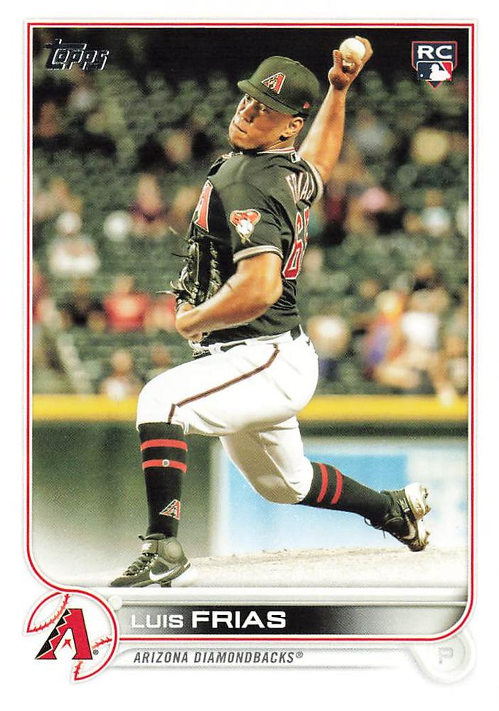 Luis Frias #338 Arizona Diamondbacks | 2022 Topps