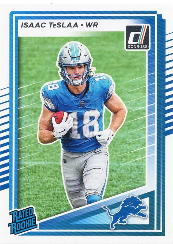 Isaac TeSlaa #338 Detroit Lions | 2025 Donruss | NFL Football