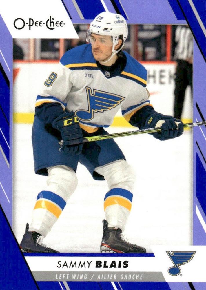 Sammy Blais #339 St. Louis Blues | 2023-24 O-Pee-Chee Blue Border