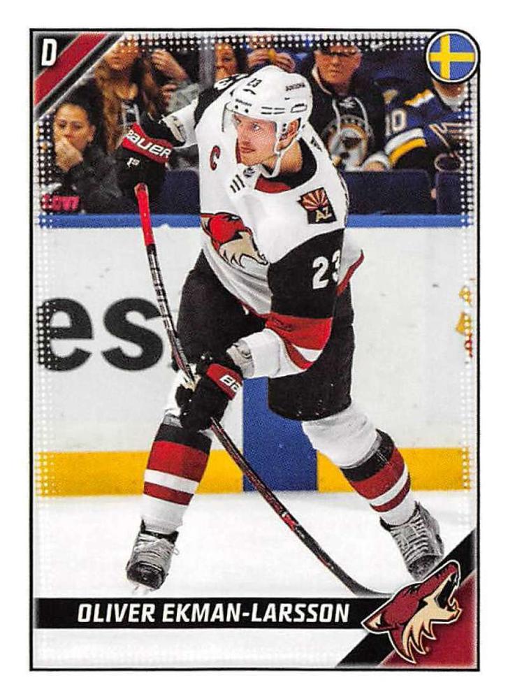 Oliver Ekman-Larsson #33 Arizona Coyotes | 2019-20 Topps NHL Sticker Collection