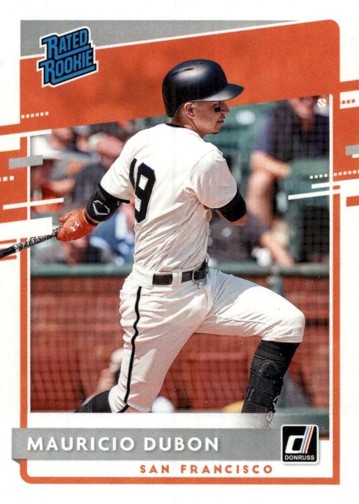 Mauricio Dubon #33 San Francisco Giants | 2020 Donruss