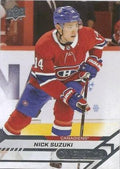 Nick Suzuki #33 Montreal Canadiens | 2020-21 Upper Deck Overtime
