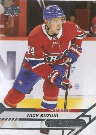 Nick Suzuki #33 Montreal Canadiens | 2020-21 Upper Deck Overtime