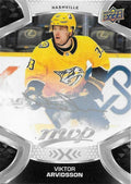 Viktor Arvidsson #33 Nashville Predators | 2021-22 Upper Deck MVP Silver Script