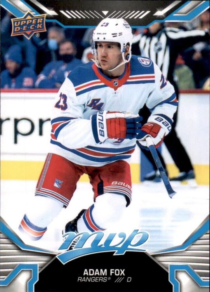 Adam Fox #33 New York Rangers | 2022-23 Upper Deck MVP