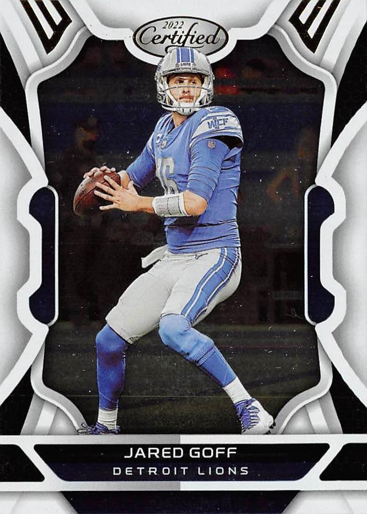 Jared Goff #33 Detroit Lions | 2022 Panini Certified | NFL Football