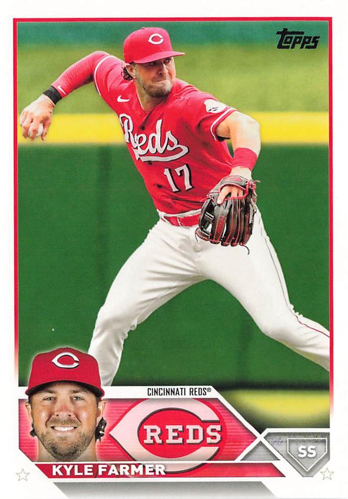Kyle Farmer #33 Cincinnati Reds | 2023 Topps