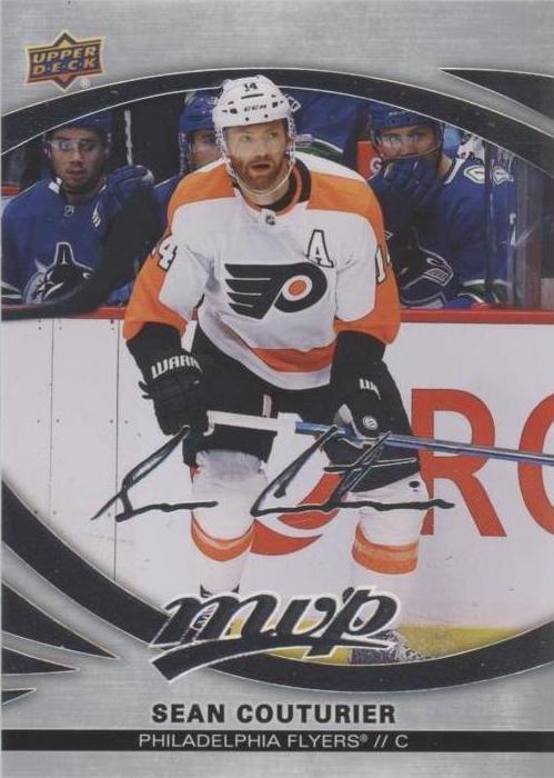 Sean Couturier #33 Philadelphia Flyers | 2023-24 Upper Deck MVP Silver Script