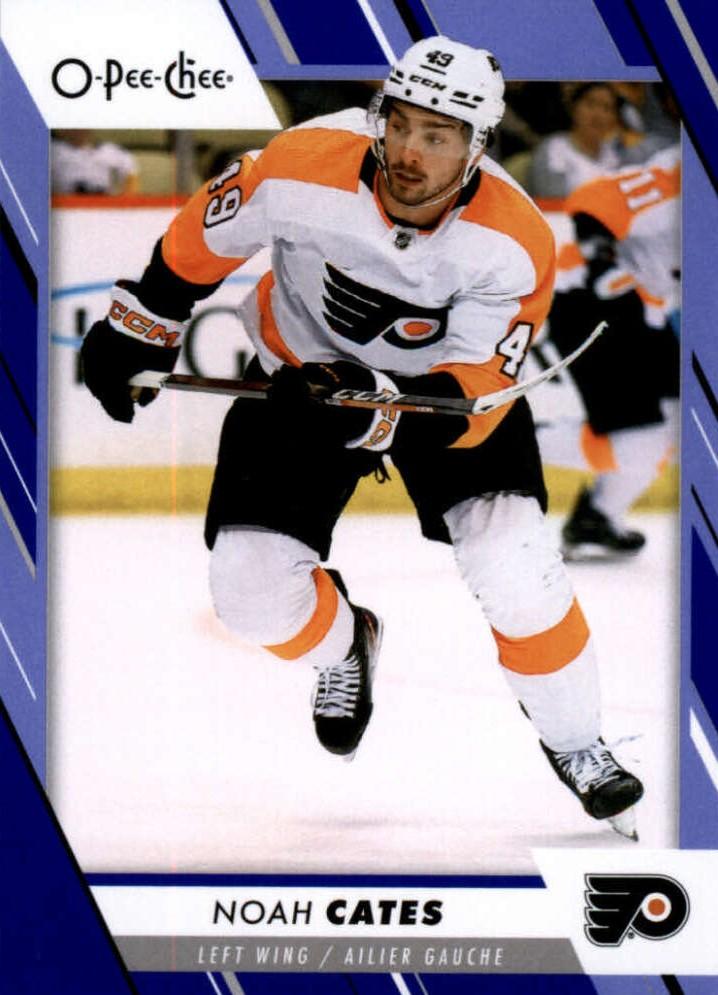 Noah Cates #33 Philadelphia Flyers | 2023-24 O-Pee-Chee Blue Border