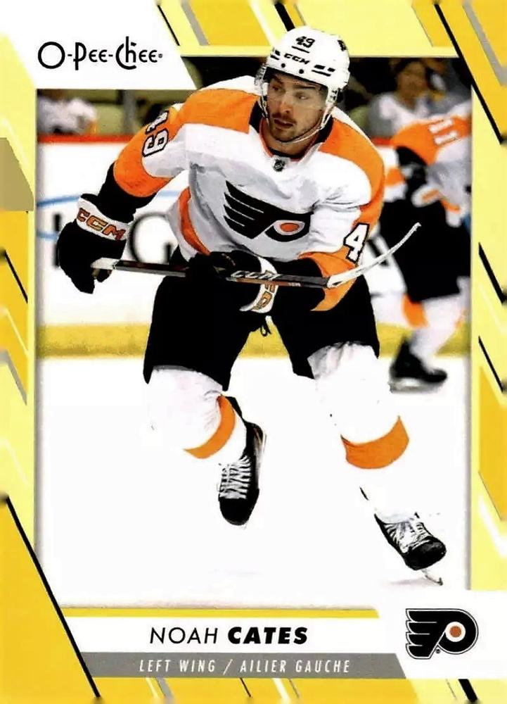 Noah Cates #33 Philadelphia Flyers | 2023-24 O-Pee-Chee Yellow Border