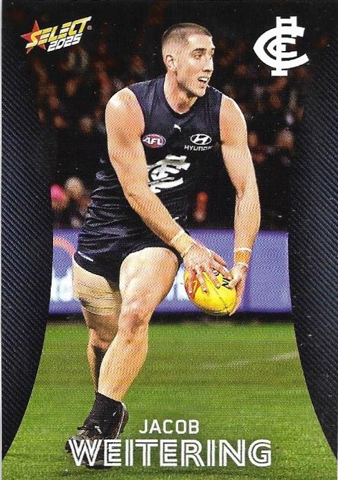 Jacob Weitering #33 Carlton Blues | 2025 Select AFL Footy Stars