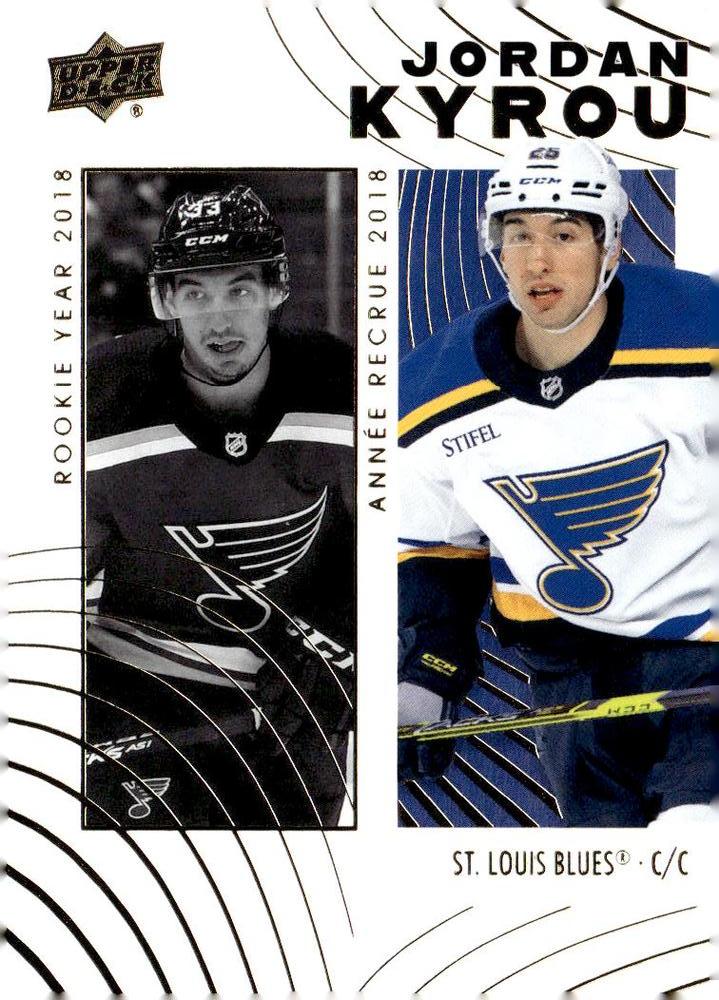 Jordan Kyrou #33 St. Louis Blues | 2024-25 Upper Deck Tim Hortons Retrospective Rookies