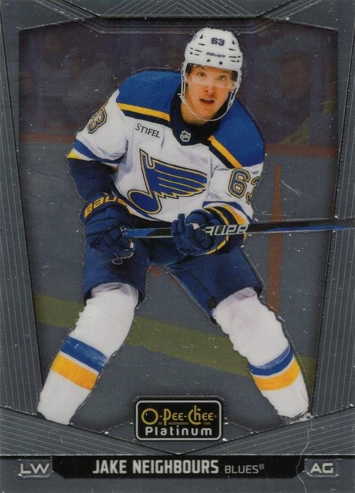 Jake Neighbours #33 St. Louis Blues | 2024-25 O-Pee-Chee Platinum