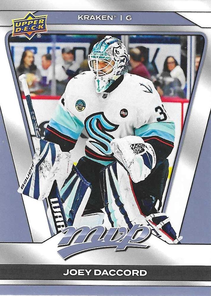 Joey Daccord #33 Seattle Kraken | 2025-26 Upper Deck MVP
