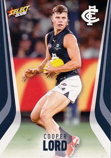 Cooper Lord #33 Carlton Blues | 2026 Select AFL Footy Stars