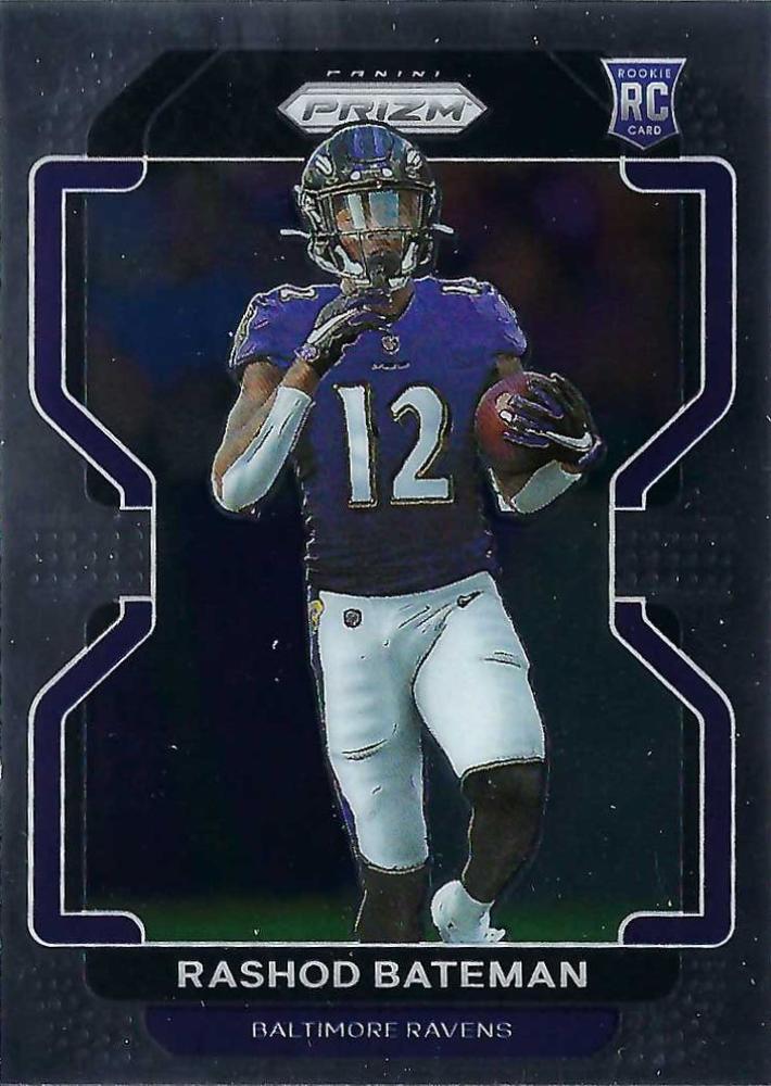 Rashod Bateman #340 Baltimore Ravens | 2021 Panini Prizm | NFL Football