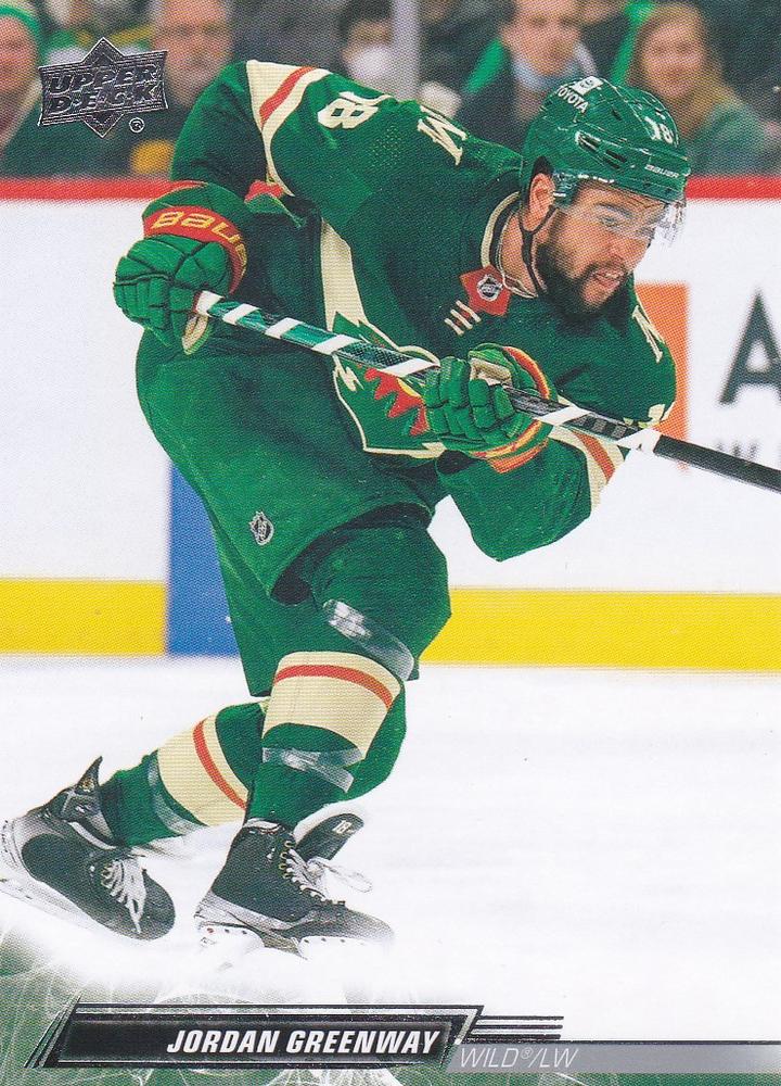 Jordan Greenway #340 Minnesota Wild | 2022-23 Upper Deck