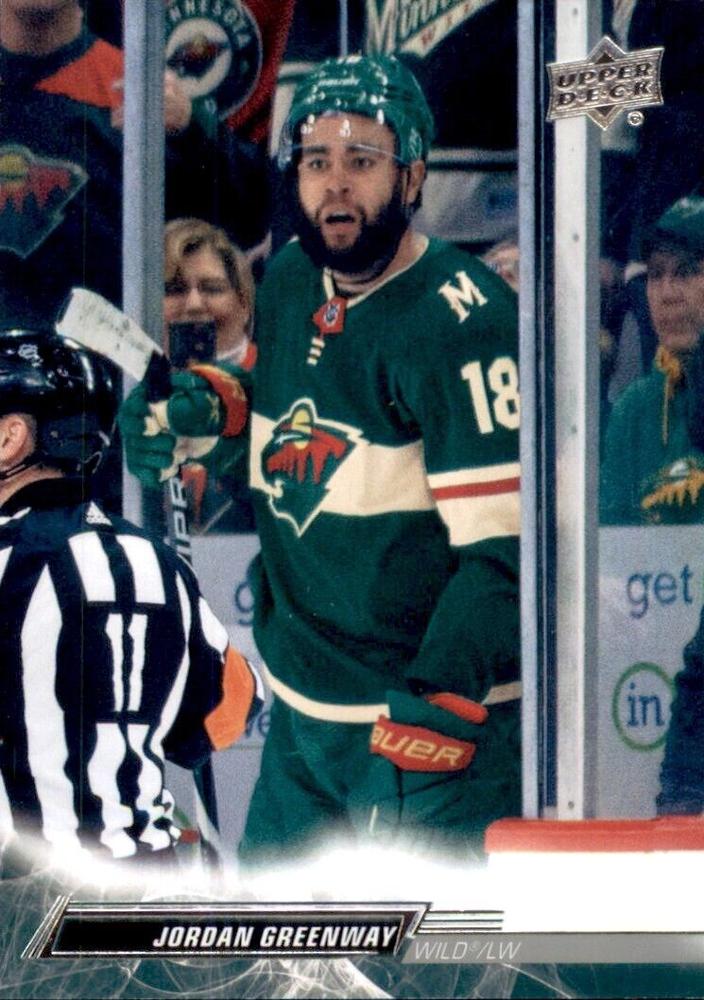 Jordan Greenway Penalty Box #340 Minnesota Wild | 2022-23 Upper Deck