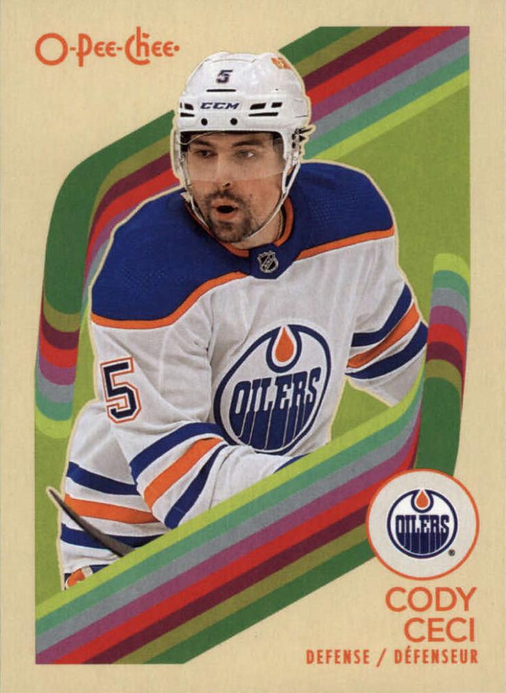 Cody Ceci #340 Edmonton Oilers | 2023-24 O-Pee-Chee Retro