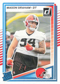 Mason Graham #340 Cleveland Browns | 2025 Donruss | NFL Football