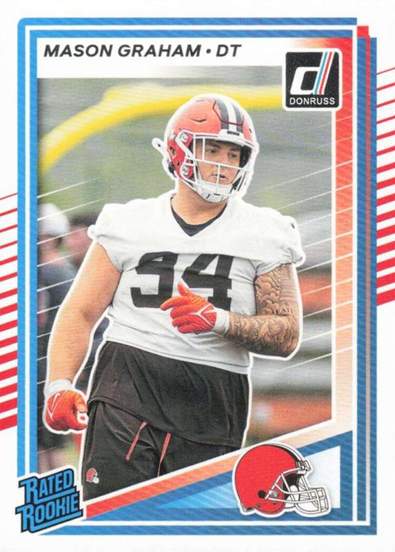 Mason Graham #340 Cleveland Browns | 2025 Donruss | NFL Football