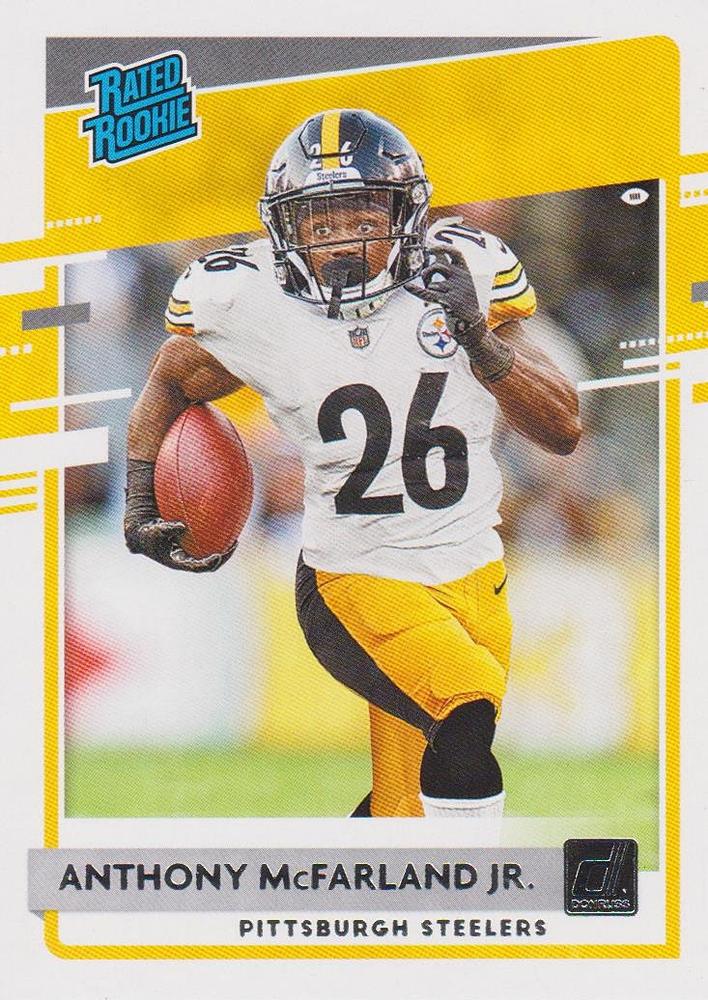 Anthony McFarland Jr. #341 Pittsburgh Steelers | 2020 Panini Donruss | NFL Football