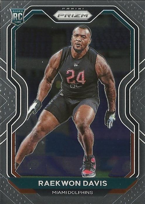 Raekwon Davis #341 Miami Dolphins | 2020 Panini Prizm | NFL Football
