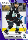 Oliver Bjorkstrand #341 Seattle Kraken | 2023-24 O-Pee-Chee Blue Border