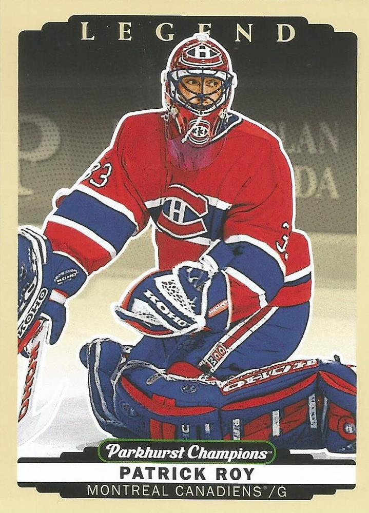 Patrick Roy #341 Montreal Canadiens | 2022-23 Parkhurst Champions