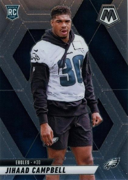 Jihaad Campbell #341 Philadelphia Eagles | 2025 Panini Mosaic | NFL Football