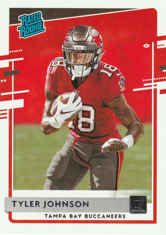 Tyler Johnson #342 Tampa Bay Buccaneers | 2020 Panini Donruss | NFL Football