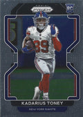 Kadarius Toney #342 New York Giants | 2021 Panini Prizm | NFL Football