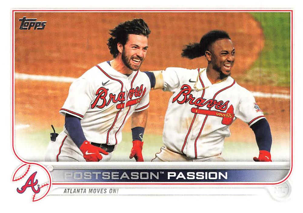 Postseason Passion #342 Atlanta Braves | 2022 Topps