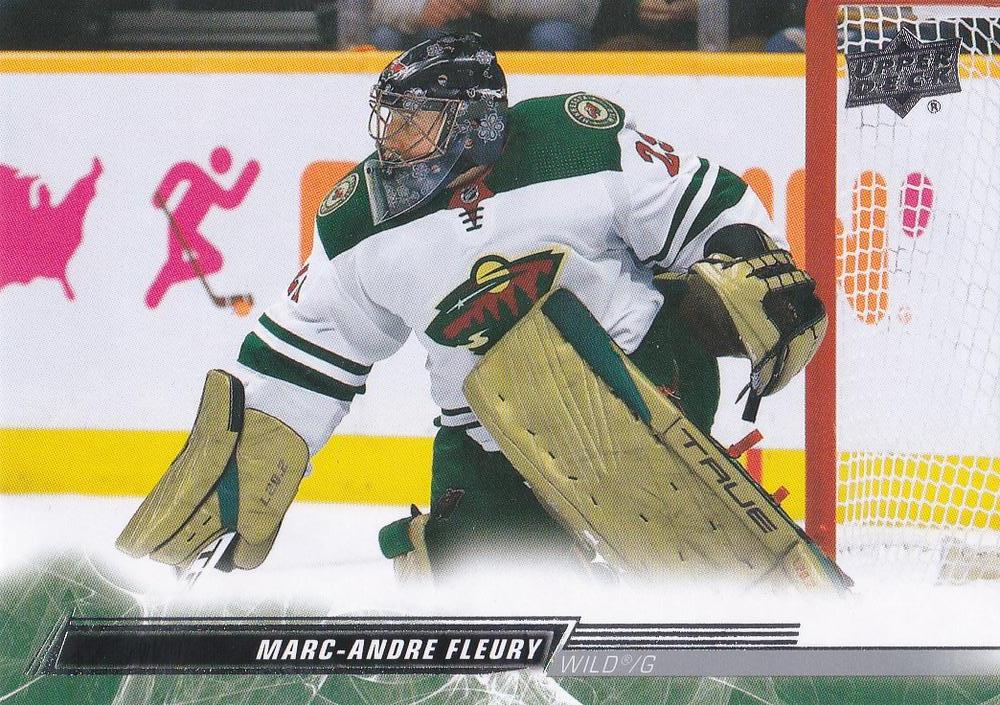 Marc-Andre Fleury #342 Minnesota Wild | 2022-23 Upper Deck