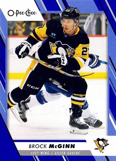 Brock McGinn #342 Pittsburgh Penguins | 2023-24 O-Pee-Chee Blue Border