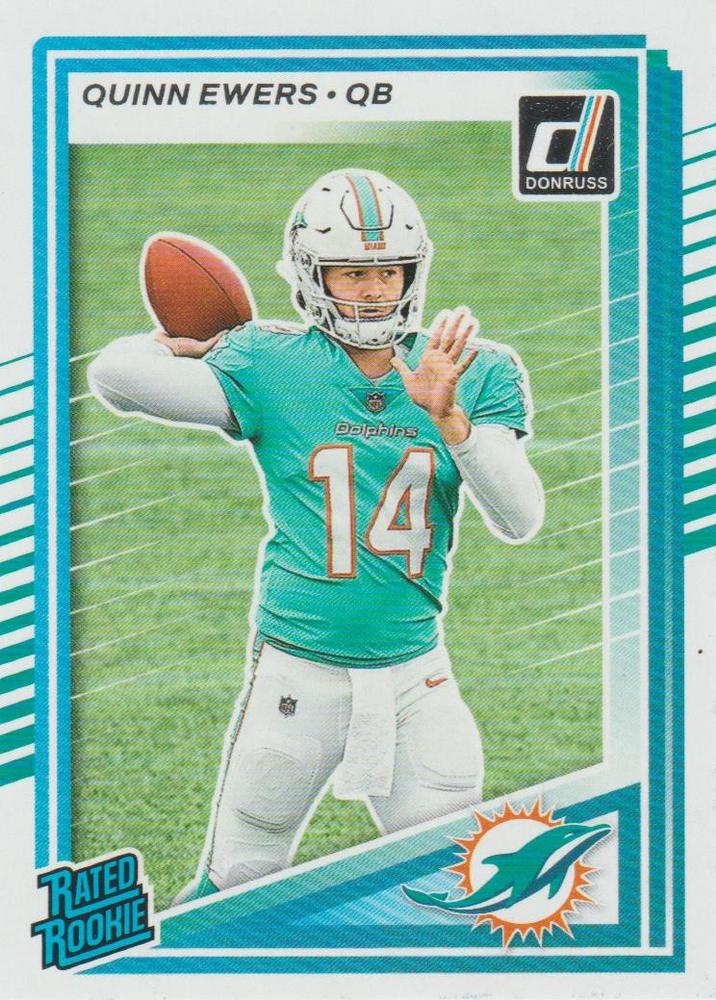 Quinn Ewers #342 Miami Dolphins | 2025 Donruss | NFL Football