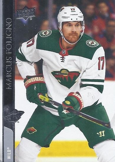 Marcus Foligno #343 Minnesota Wild | 2020-21 Upper Deck