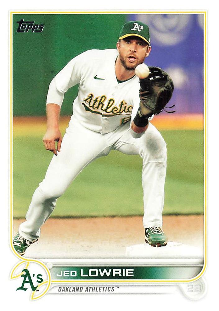 Jed Lowrie #343 Oakland Athletics | 2022 Topps