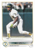 Rickey Henderson #343 Oakland Athletics (Legend) | 2022 Topps