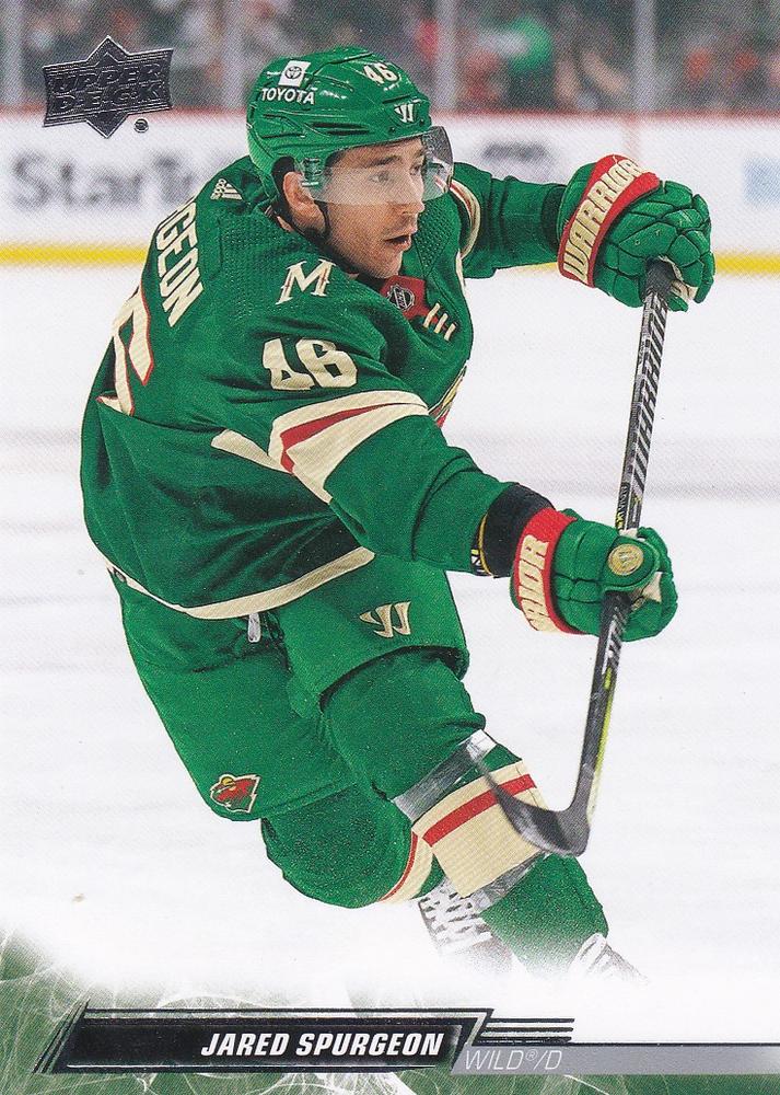 Jared Spurgeon #343 Minnesota Wild | 2022-23 Upper Deck