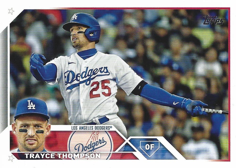 Trayce Thompson #343 Los Angeles Dodgers | 2023 Topps
