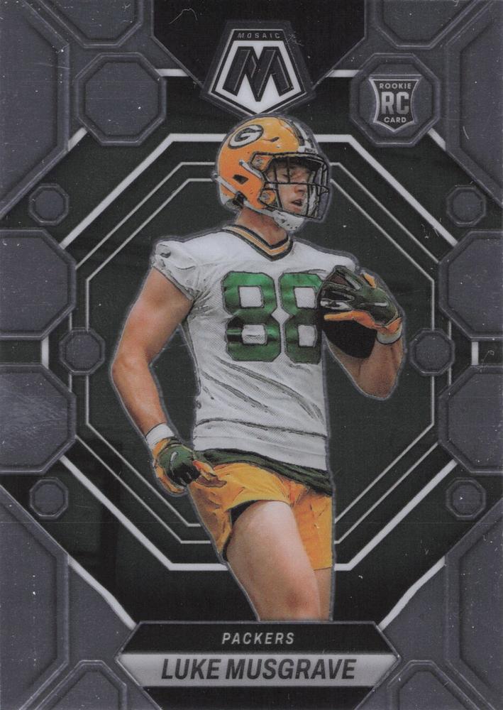 Luke Musgrave #343 Green Bay Packers | 2023 Panini Mosaic | NFL Football