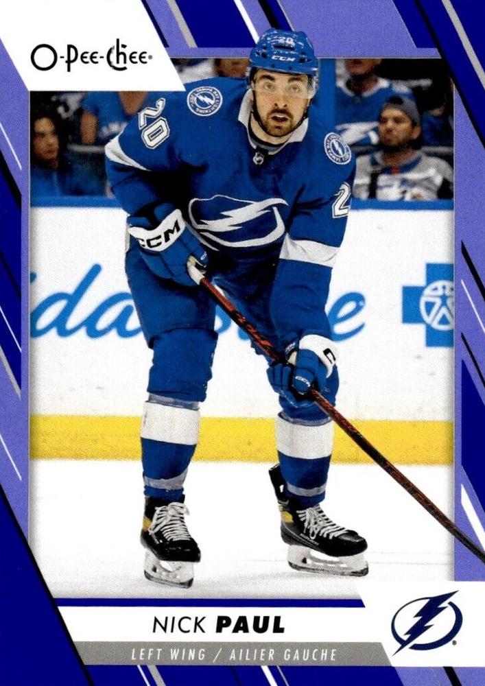 Nick Paul #343 Tampa Bay Lightning | 2023-24 O-Pee-Chee Blue Border